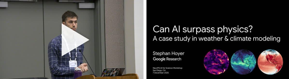 Can AI surpass physics? — NeurIPS 2025 talk